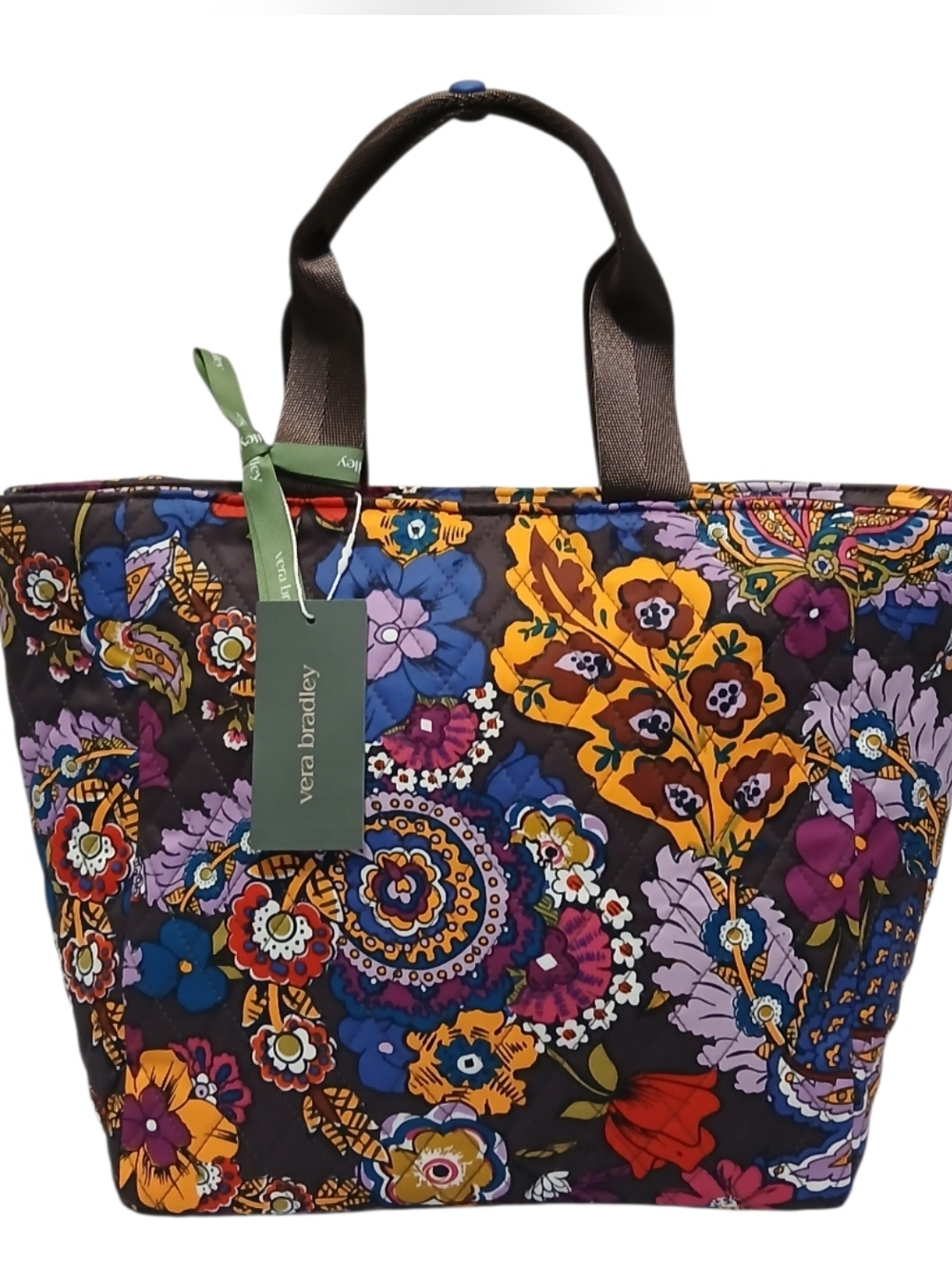 Vera Bradley Lunch Tote Colorful Bouquet